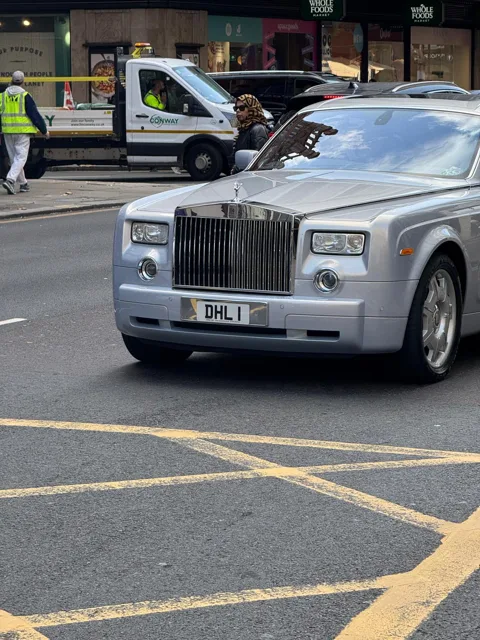 DHL 1 on a Rolls-Royce
