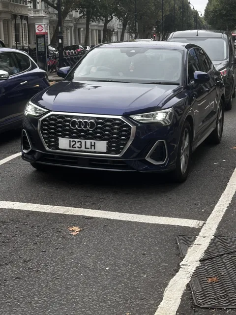 123 LH on a Audi