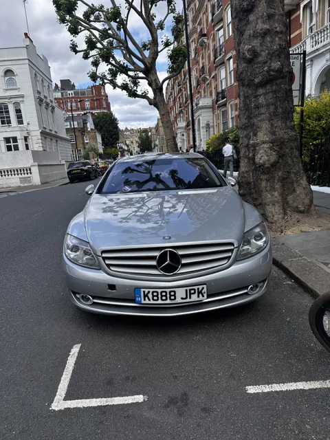 K888 JPK on a Mercedes-Benz