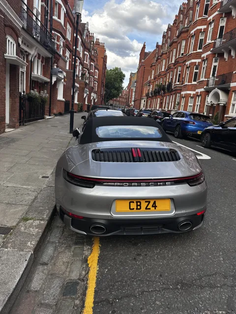 CB Z4 on a Porsche