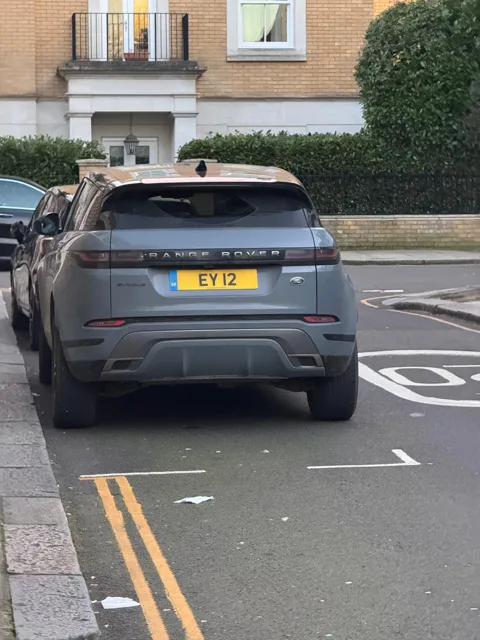 EY12 on a Land Rover