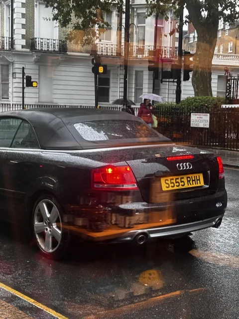 S555 RHH on a Audi