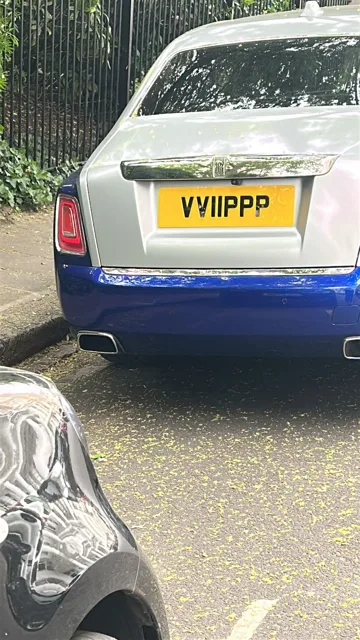 VVIIPPP on a Rolls-Royce