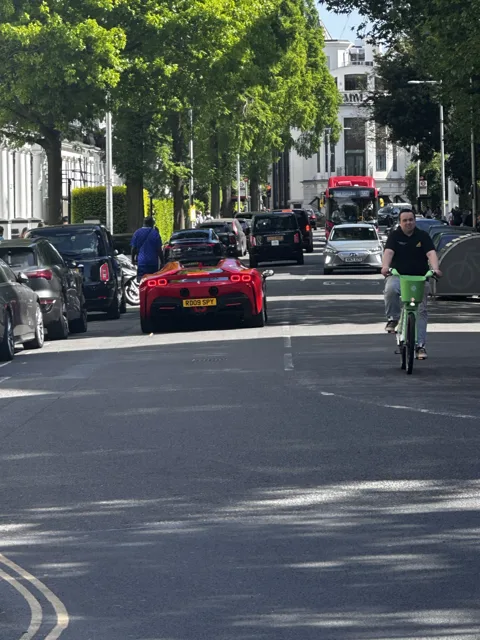 RD09 SPY on a Ferrari