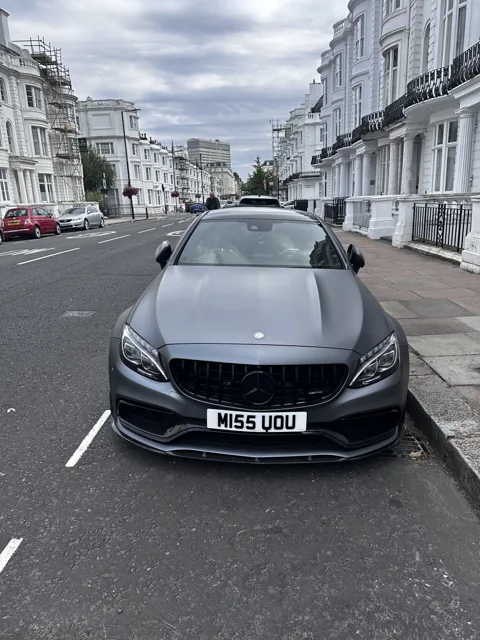 M155 YOU on a Mercedes-Benz
