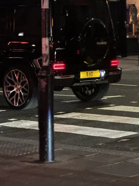 8 AD on a Mercedes-Benz