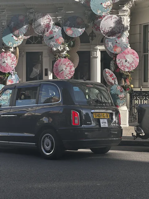 SNOB CAB on a LEVC
