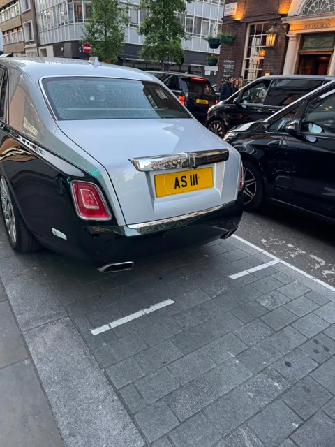 AS 111 on a Rolls-Royce