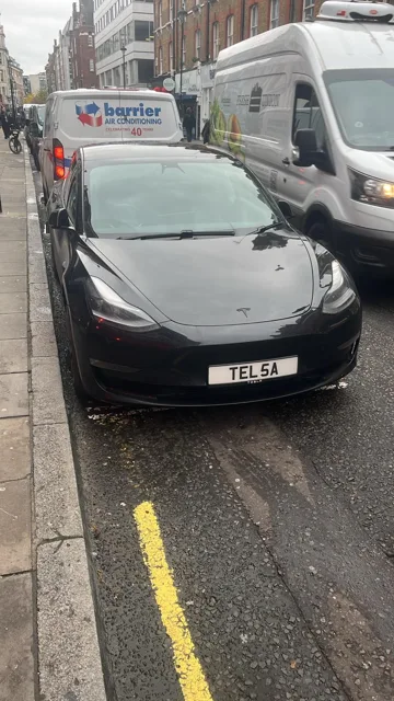 TEL 5A on a Tesla