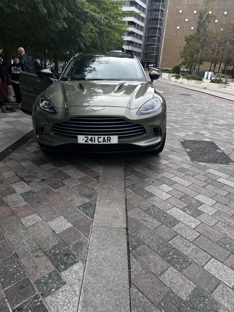 241 CAR on a Aston Martin