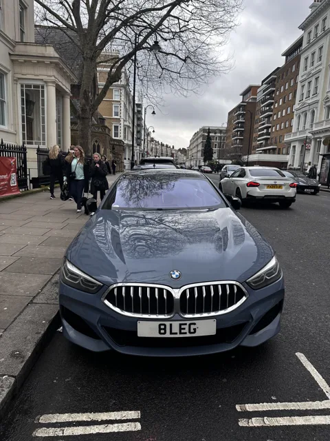 8 LEG on a BMW