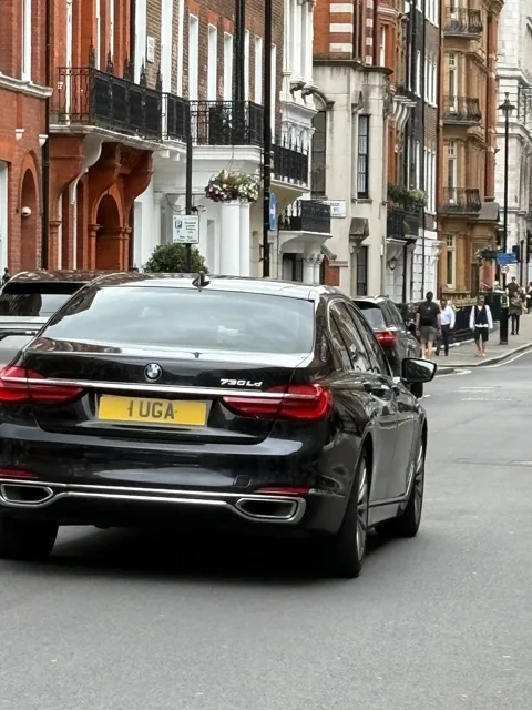 1 UGA on a BMW