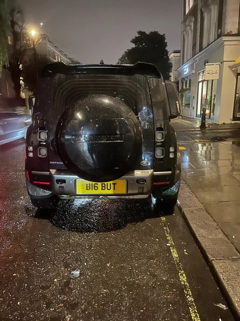 B16 BUT on a Land Rover