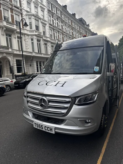 T555 CCH on a Mercedes-Benz