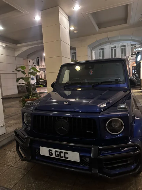 6 GCC on a Mercedes-Benz