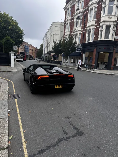 8 BRD on a Lamborghini