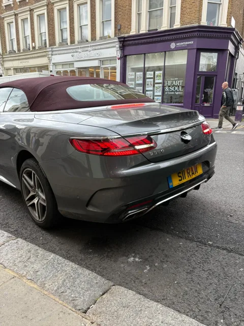S11 RAM on a Mercedes-Benz