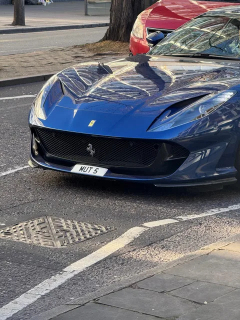 MUT 5 on a Ferrari