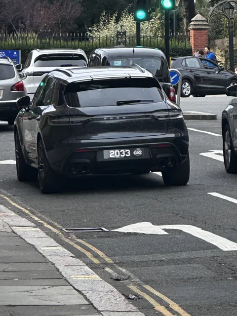 2033 on a Porsche