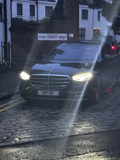 VIP OF on a Mercedes-Benz