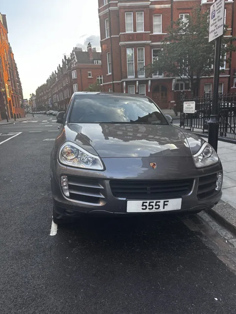 555 F on a Porsche