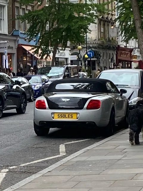 S5OLES on a Bentley