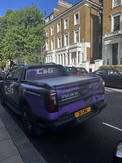 D1 CNG on a Ford