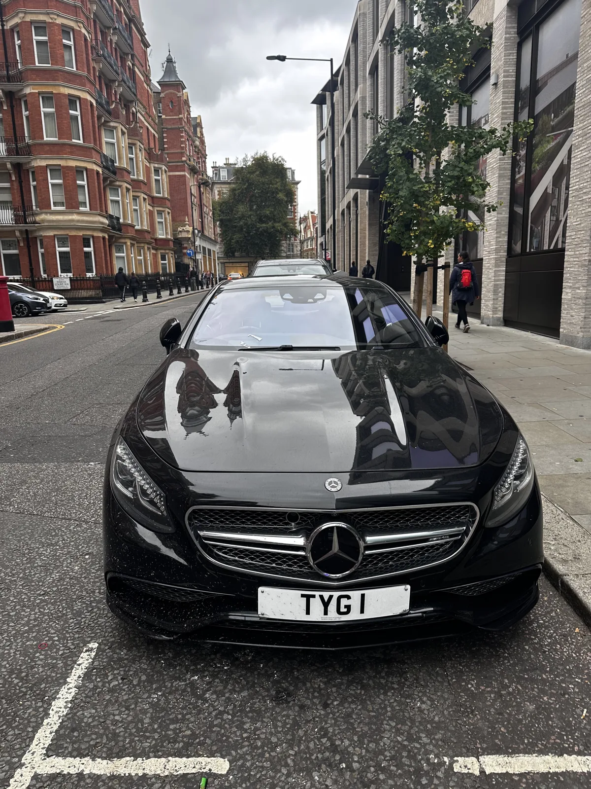 TYG 1 on a Mercedes-Benz S-Class Coupe