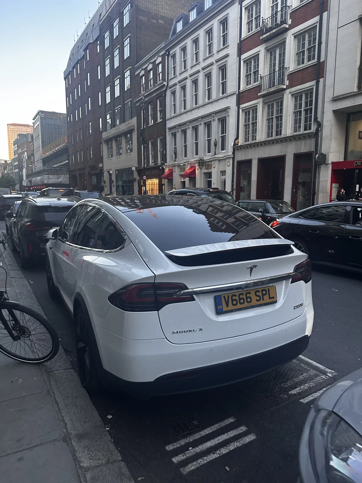 V666 SPL on a Tesla Model X