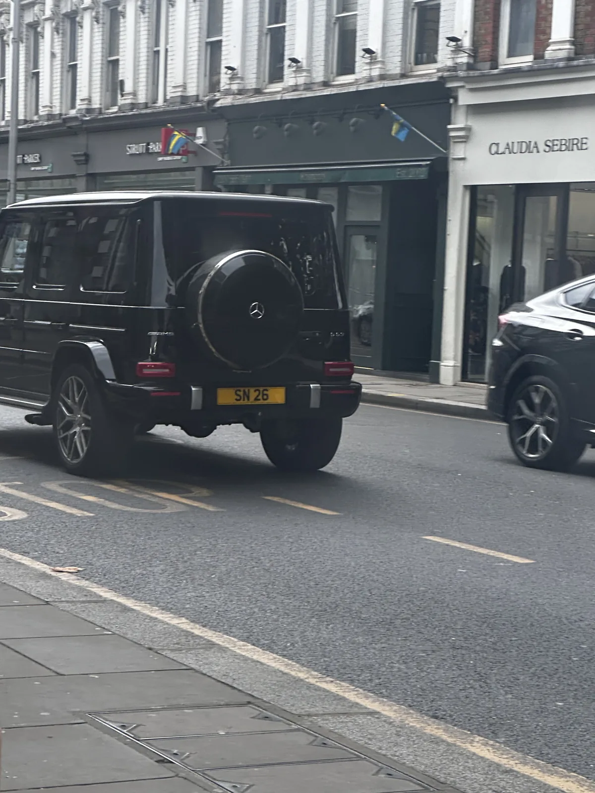 SN 26 on a Mercedes-Benz G-Class (G-Wagon)