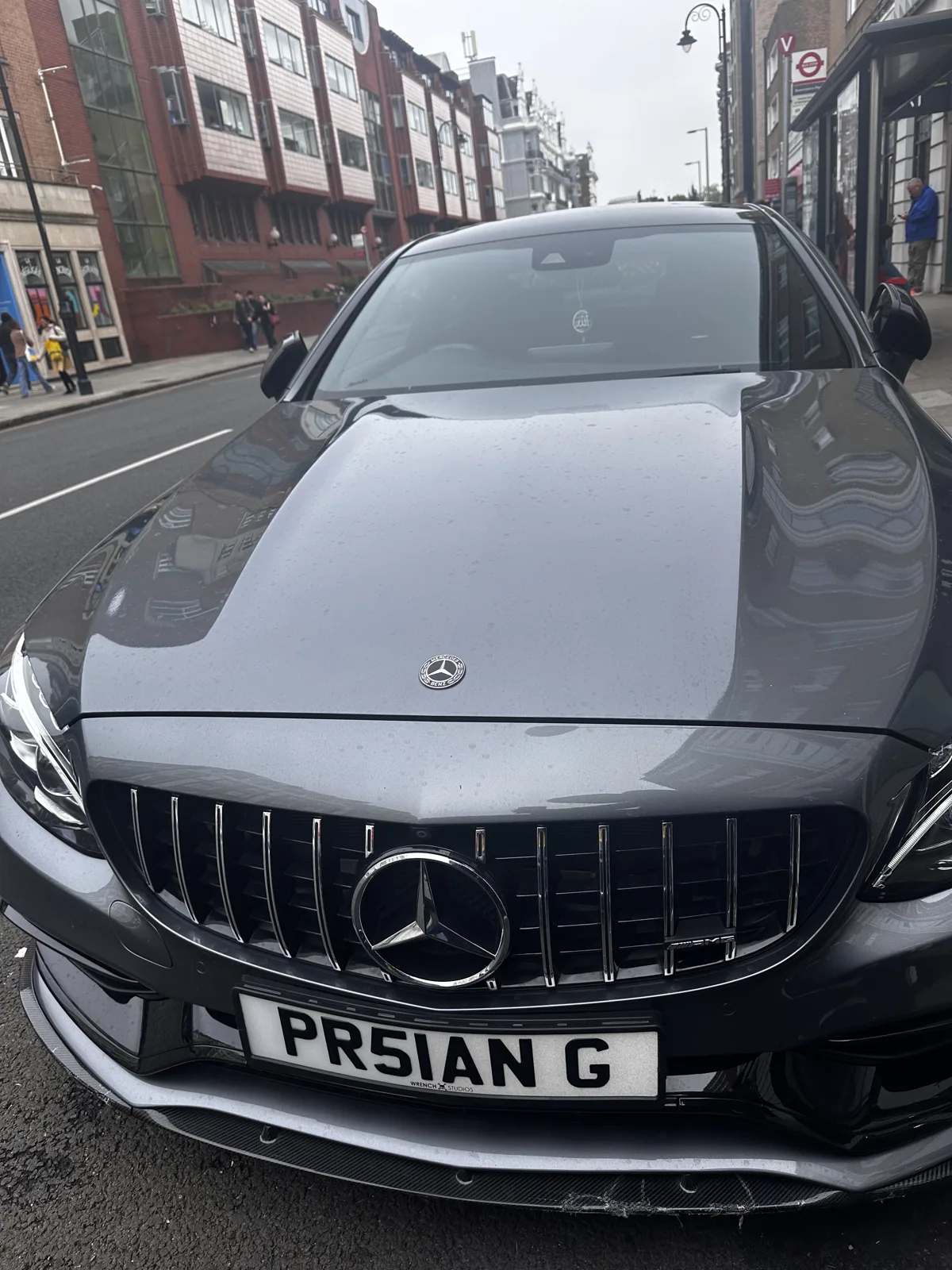 PR51AN G on a Mercedes-Benz AMG C63