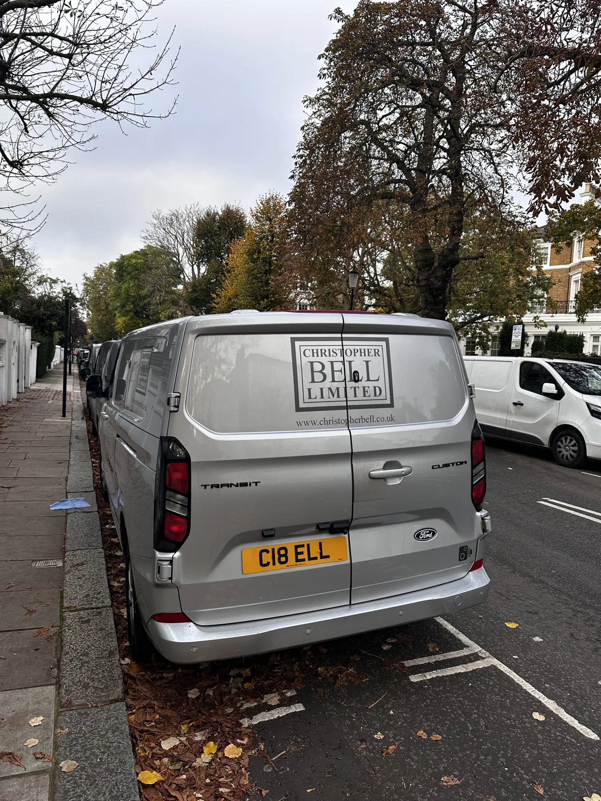 C18 ELL on a Ford Transit Custom