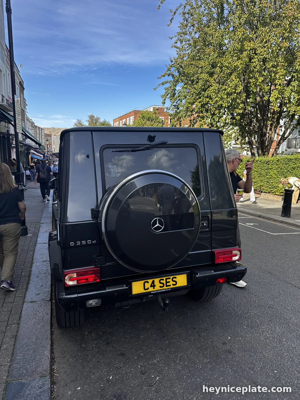 C4 SES on a Mercedes-Benz G350d