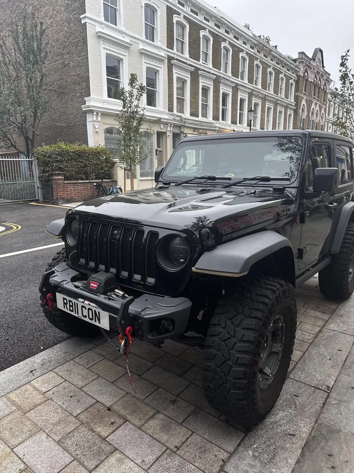 RB11 CON on a Jeep Wrangler Rubicon