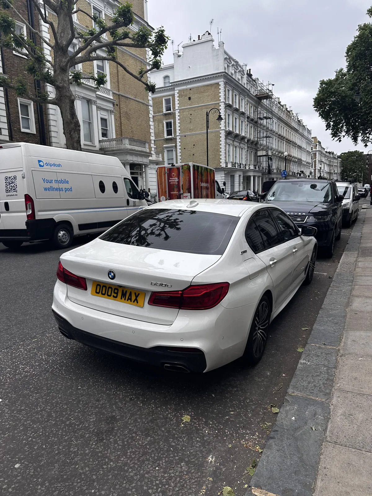 OO09 MAX on a BMW 530e