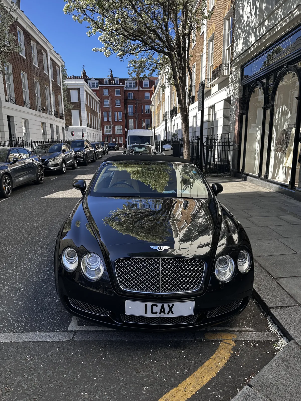 1 CAX on a Bentley Continental GTC