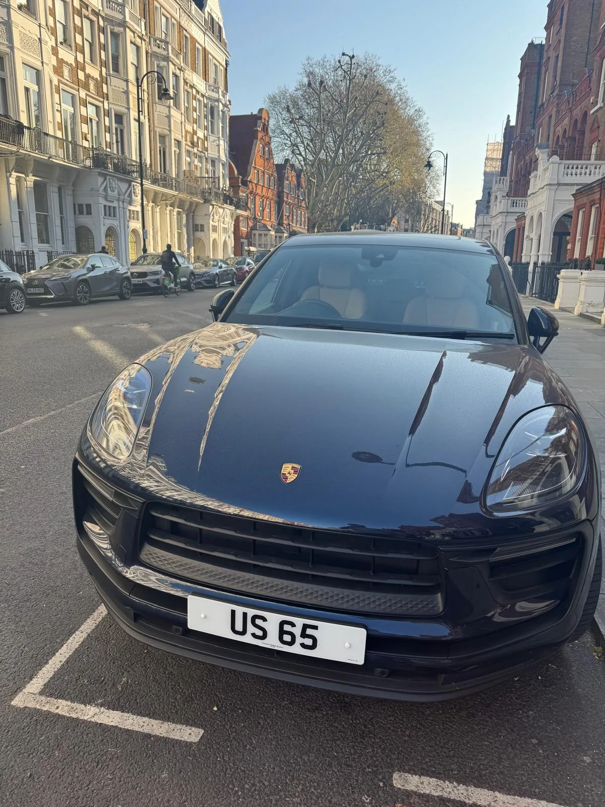 US 65 on a Porsche Macan
