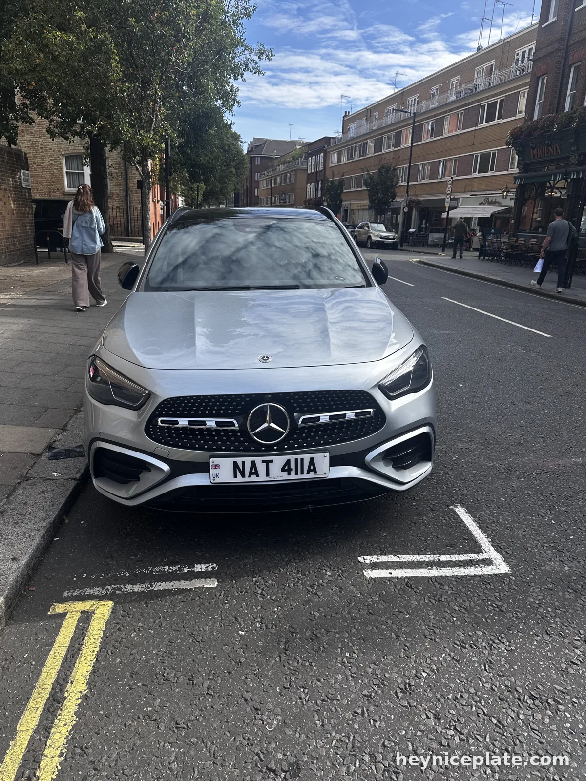 NAT 411A on a Mercedes-Benz GLA