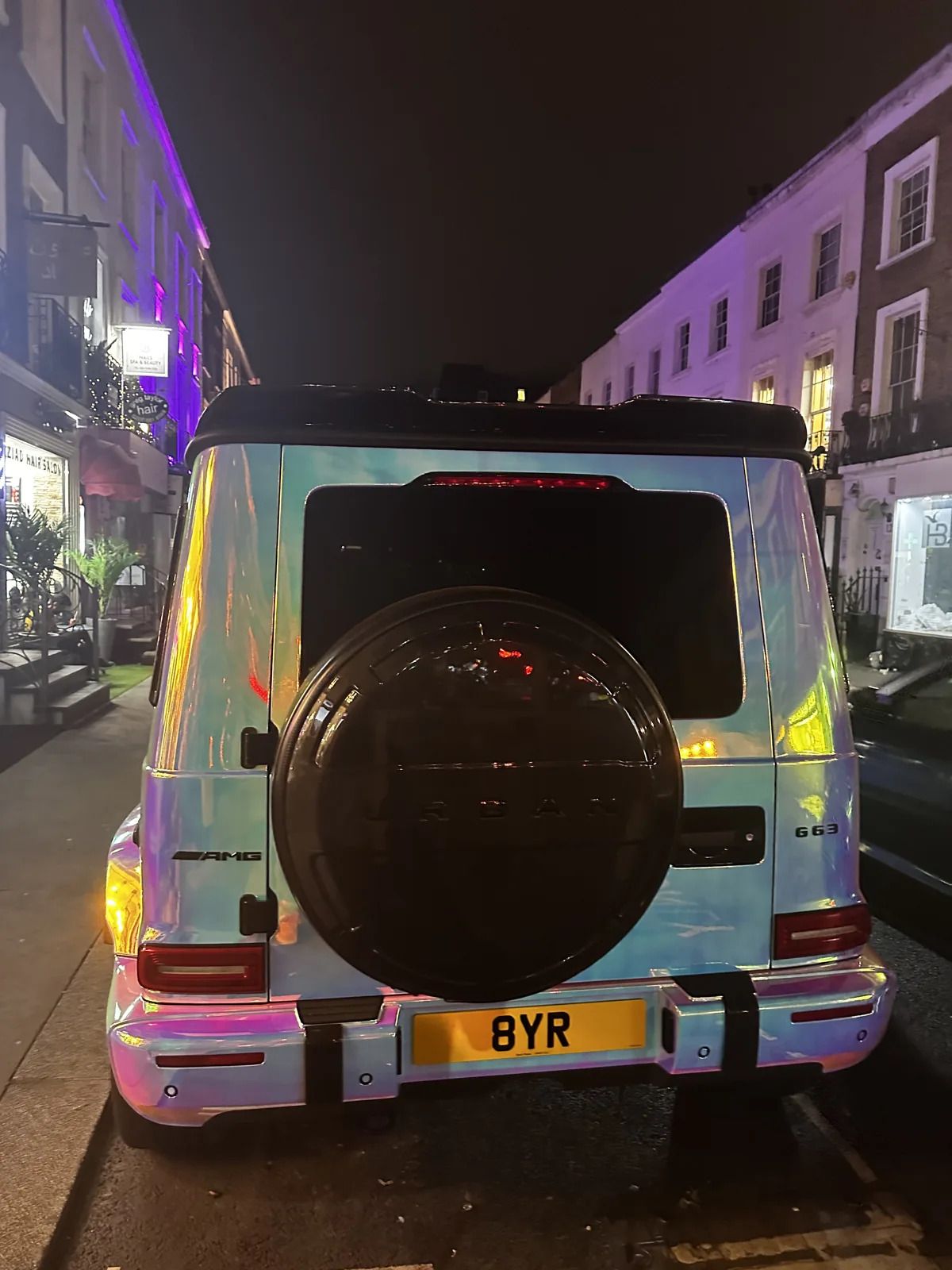 8YR on a Mercedes-Benz G-Class AMG (G63)