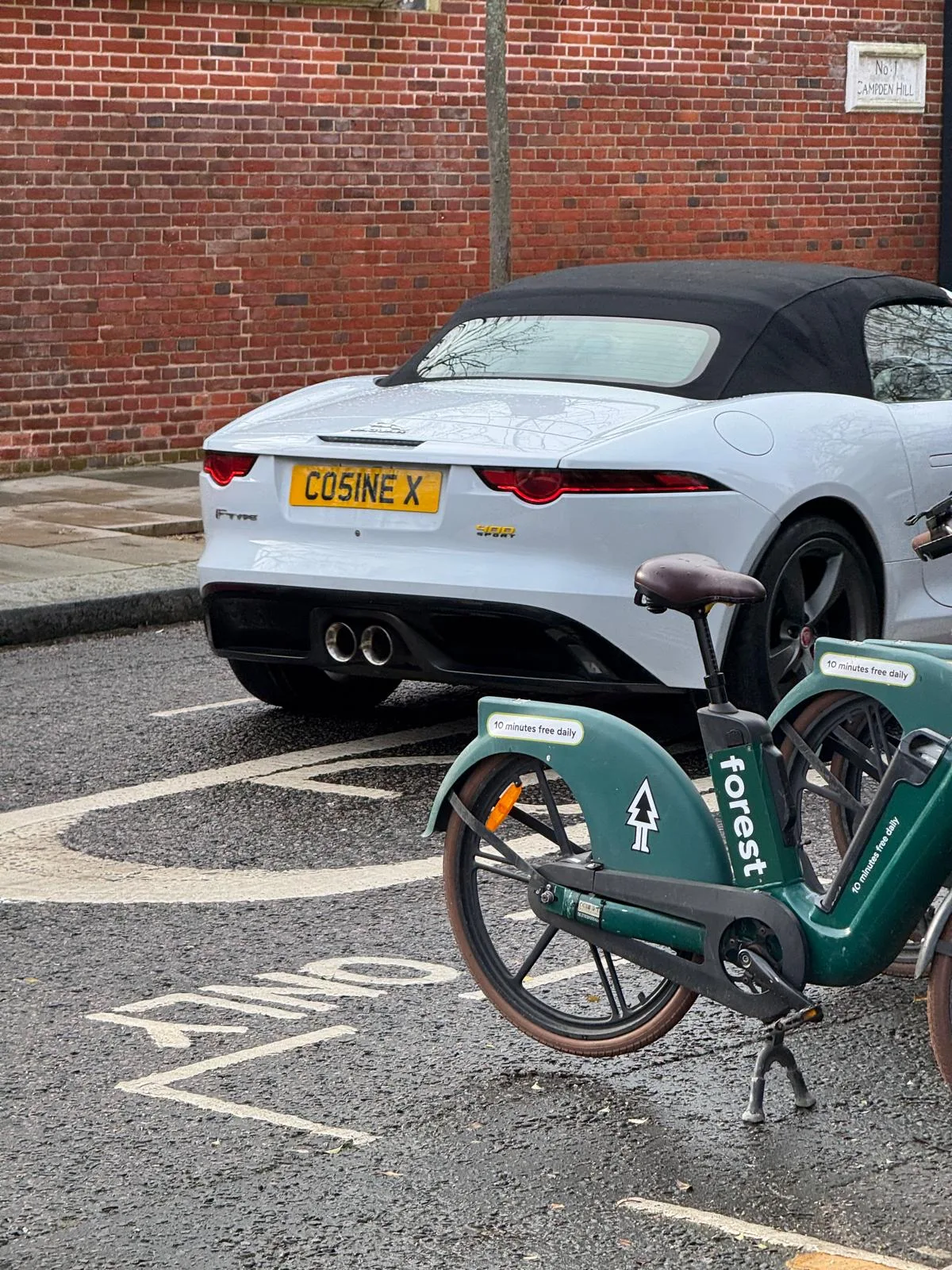 CO5INE X on a Jaguar F-Type