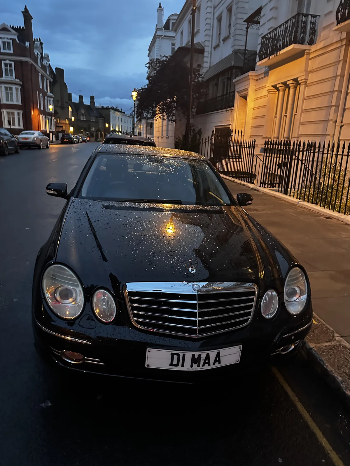 D1 MAA on a Mercedes-Benz E-Class