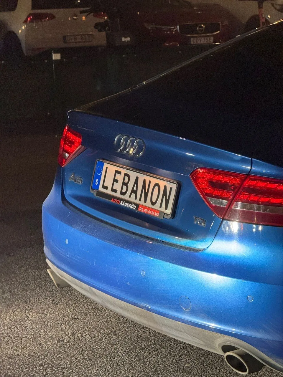 LEBANON on a Audi A5 TDI
