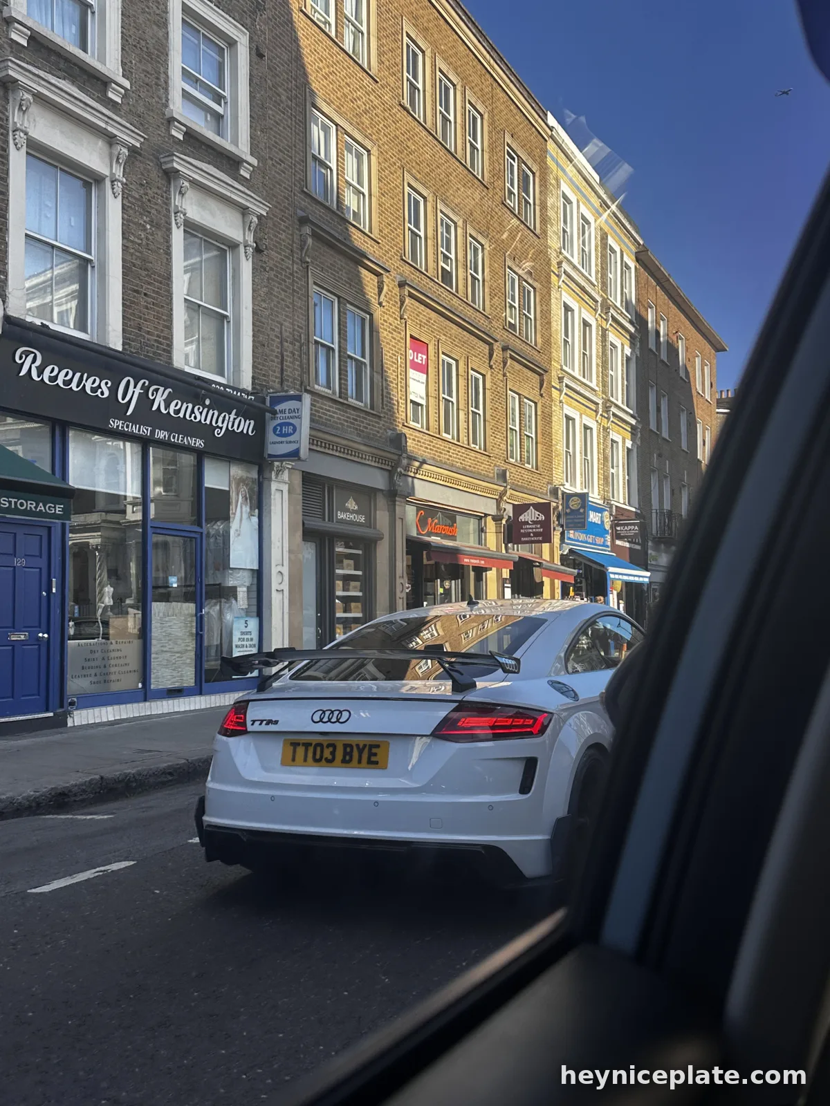 TT03 BYE on a Audi TT RS