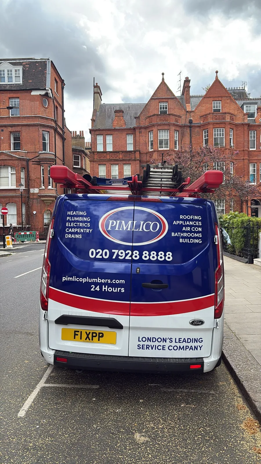 F1 XPP on a Ford Transit Custom